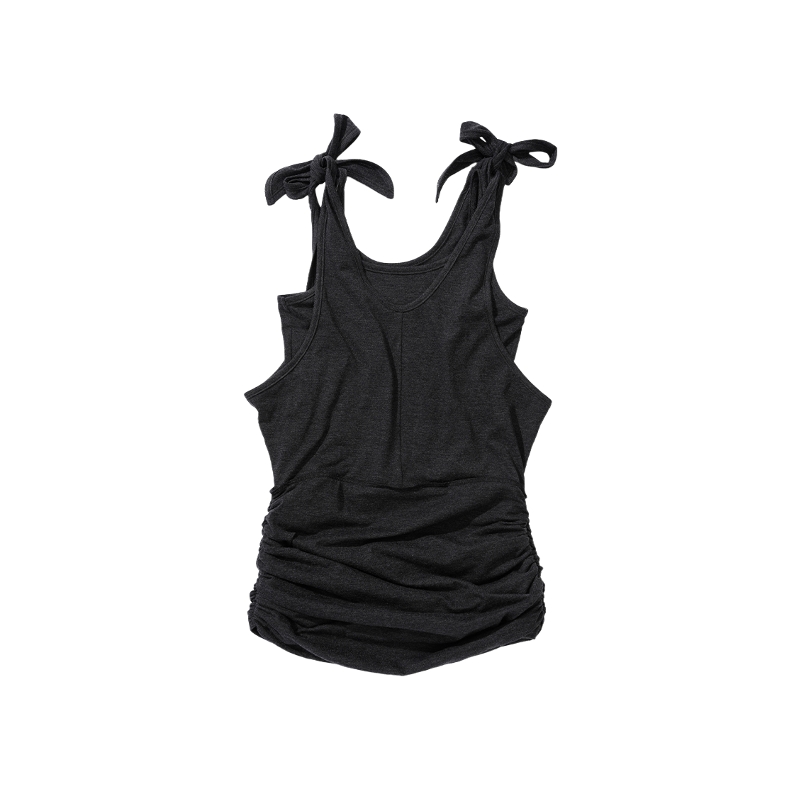 오들리워크샵 레이어드 스쿱 탱크 애쉬