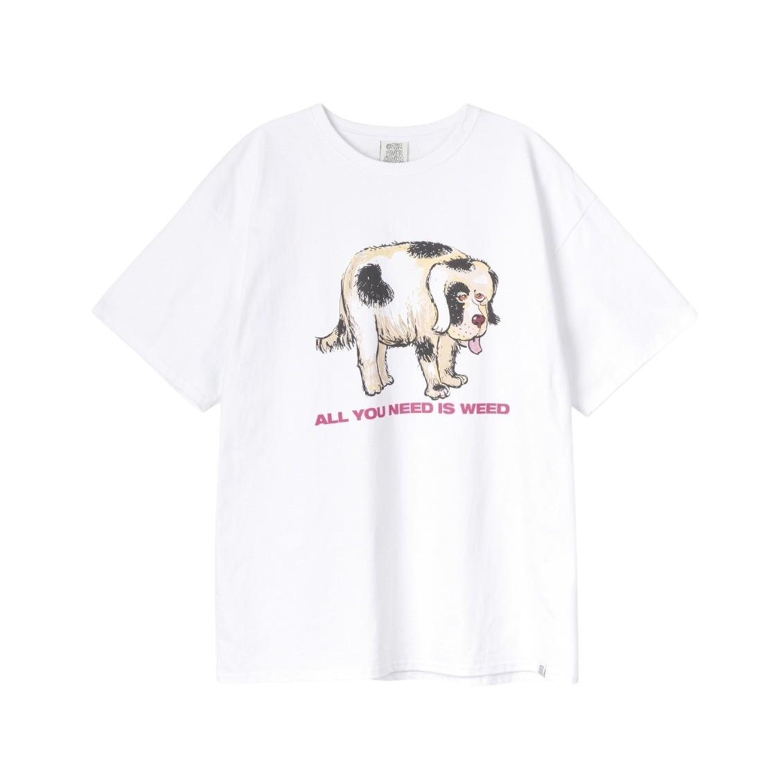 VH2DMUT507AWH Thevinylhouse All You Need T-Shirt White - 대표 이미지 #1