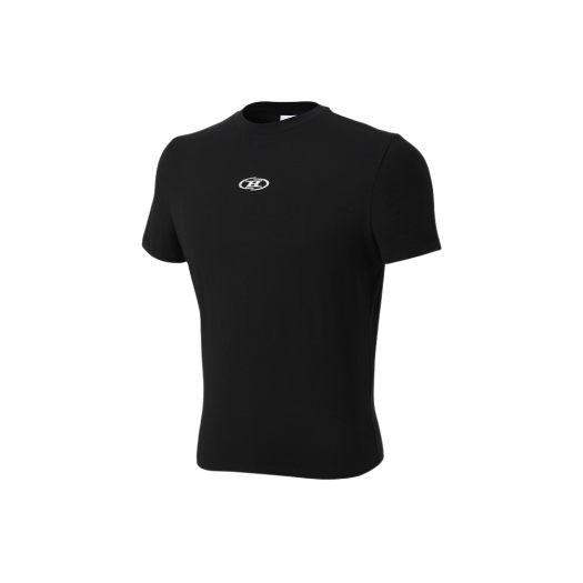 BF2MST109BK BORN TO WIN Silver B Logo Muscle Fit T-Shirts Black
