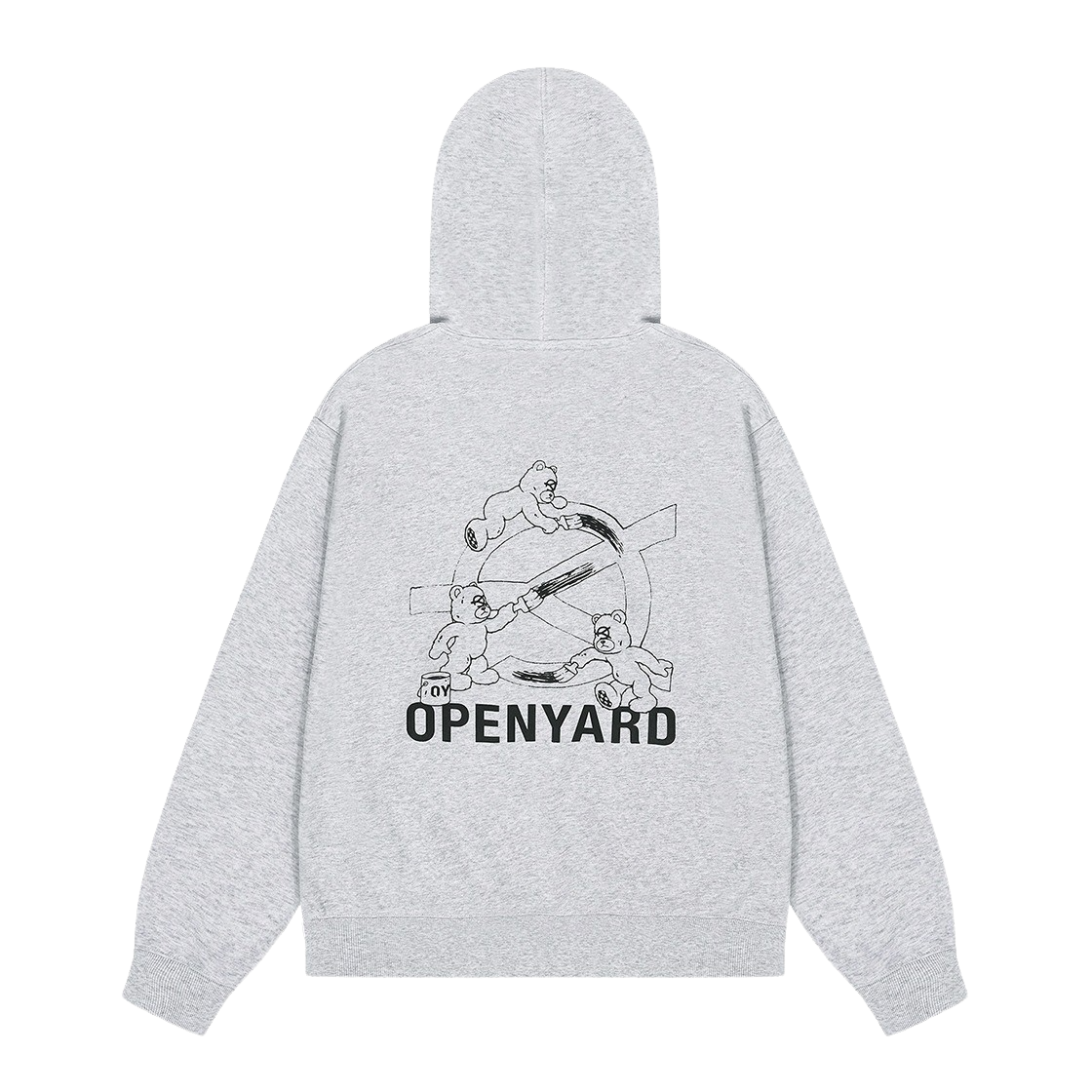 ☆OY☆PAINTING ODOLLY HOODIE - WHITE☆正規品/韓国直送料込 OY
