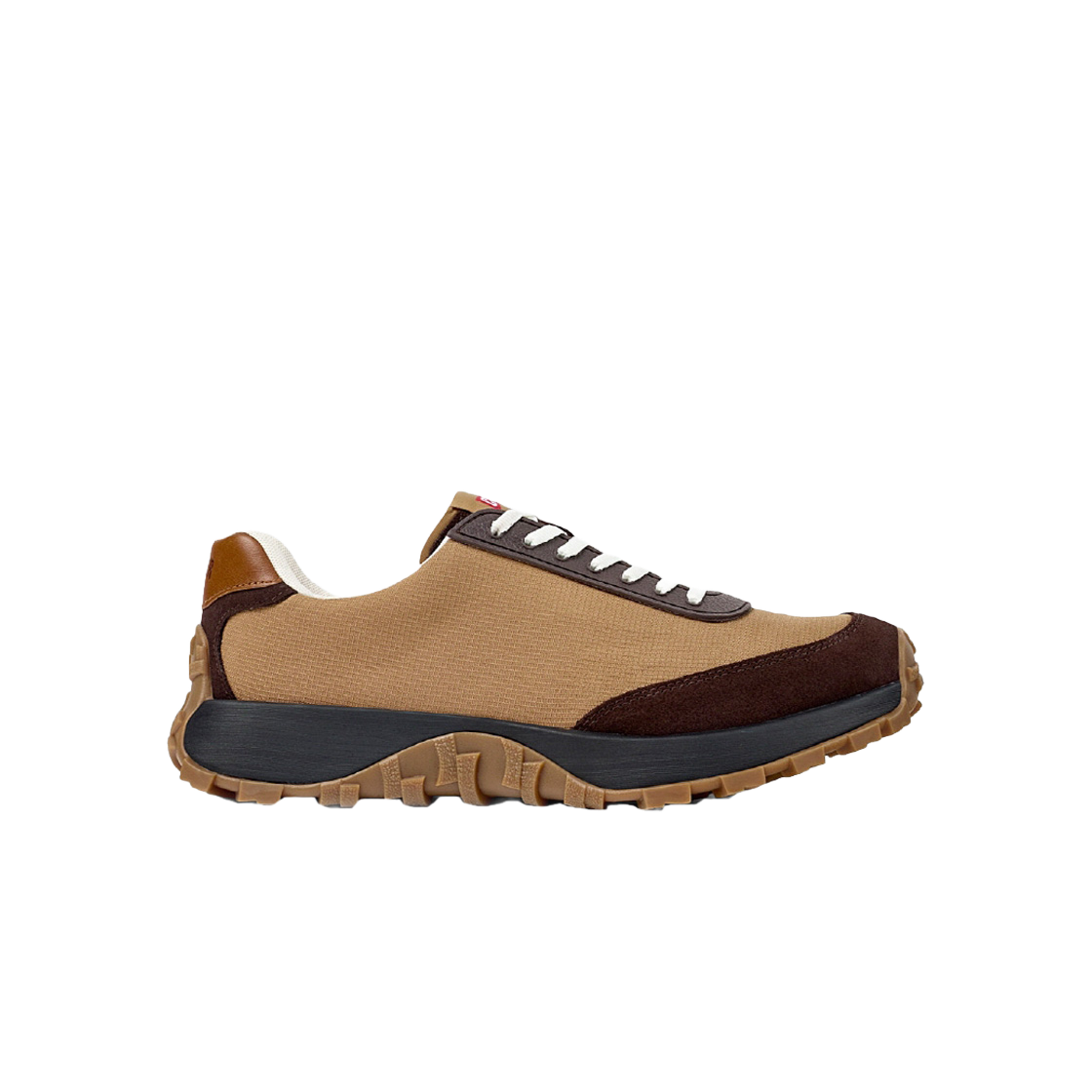 캠퍼 남성 드리프트 트레일 텍스타일 앤 누벅 브라운