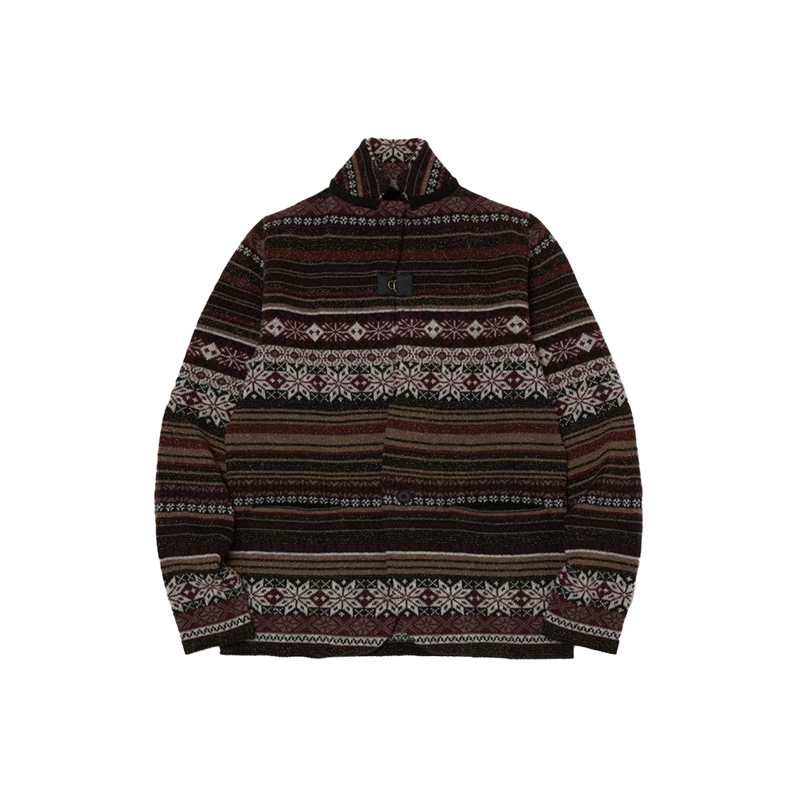 컬러비콘 24WBM-N01331 가디건 블랙 - 24FW(Kolor Beacon 24WBM-N01331 Cardigan Black - 24FW)