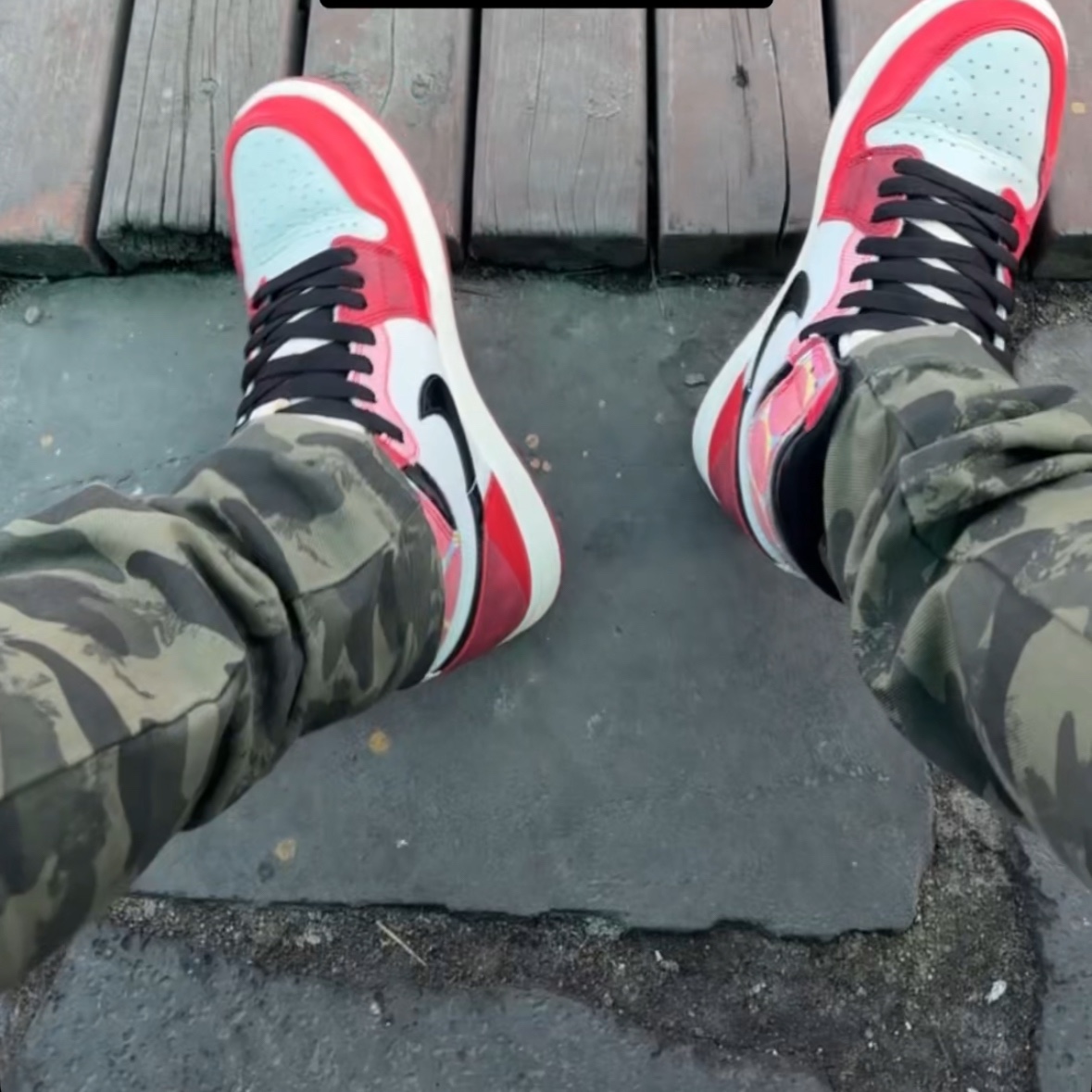 Jordan 1 Retro High Spider-Man Next Chapter 착용 스타일