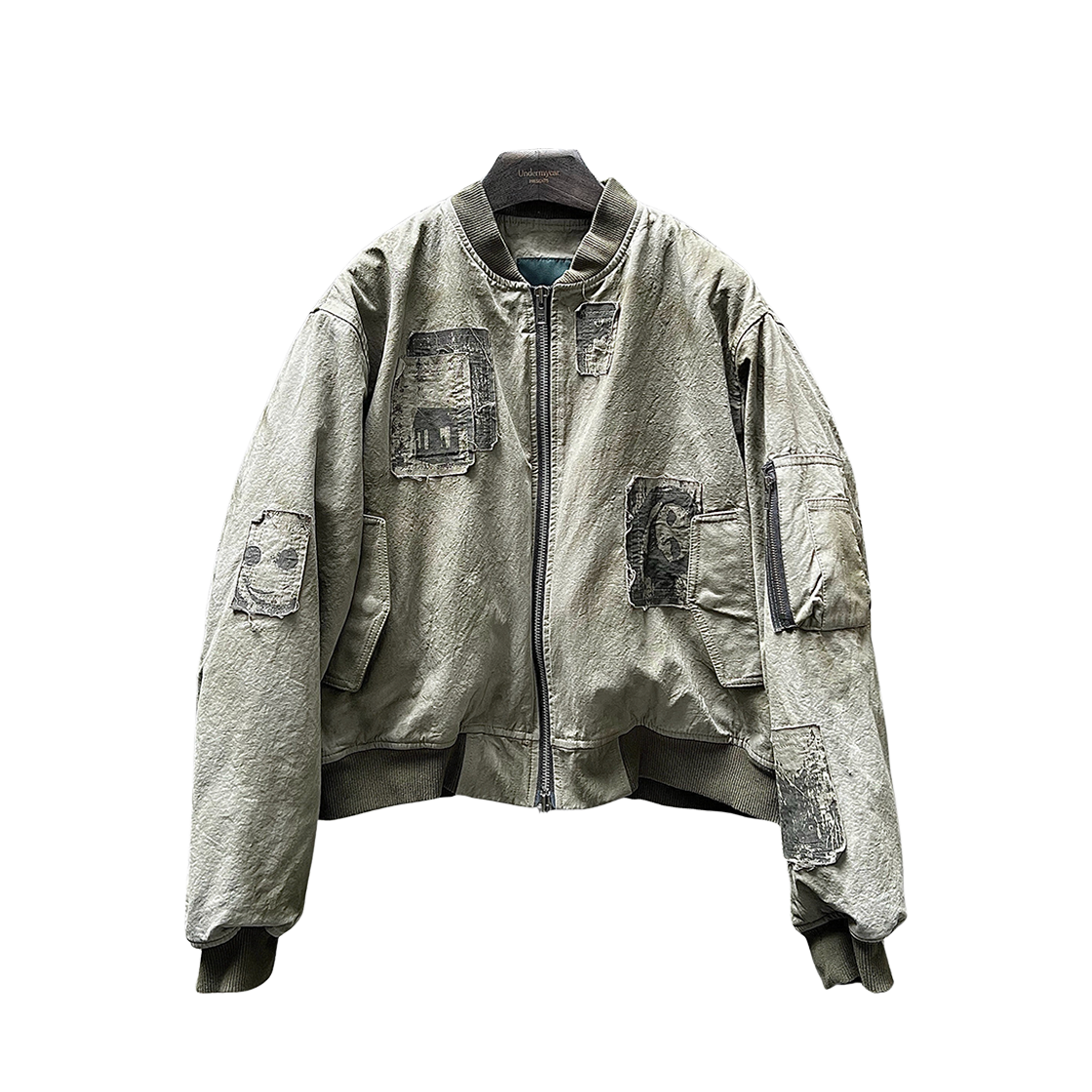 undermycar カモフラ MA-1ジャケット undermycar カモフラ MA-1ジャケット undermycar カモフラ MA-1