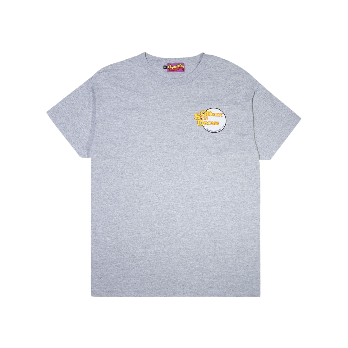 GS24TS003GR Green Syndrome Taste T-Shirt Grey - 대표 이미지 #1