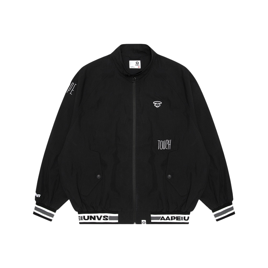 에이프 라이트 웨이트 자켓 블랙(AAPE Light Weight Jacket Black)