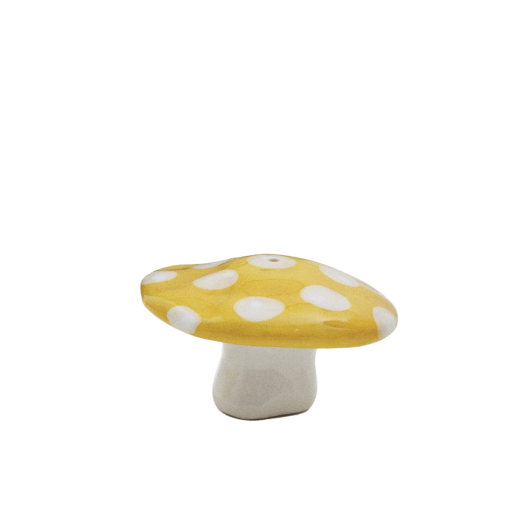 MIHSY_0 Vegetable Flower Studio Shiitake Mushroom Incense Holder Yellow