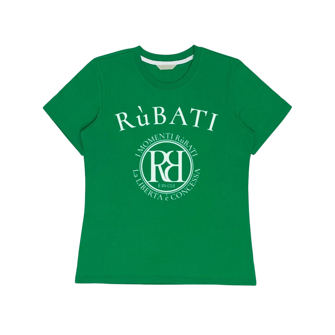 2024RETEE09 Rubati Arc Logo Tshirt Green