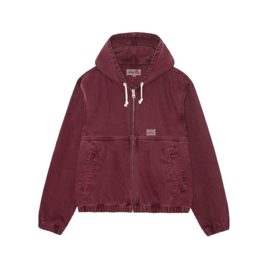 스투시 언라인드 캔버스 워크 자켓 브라운 | Stussy | KREAM 스투시 언라인드 캔버스 워크 자켓 브라운 | Stussy | KREAM