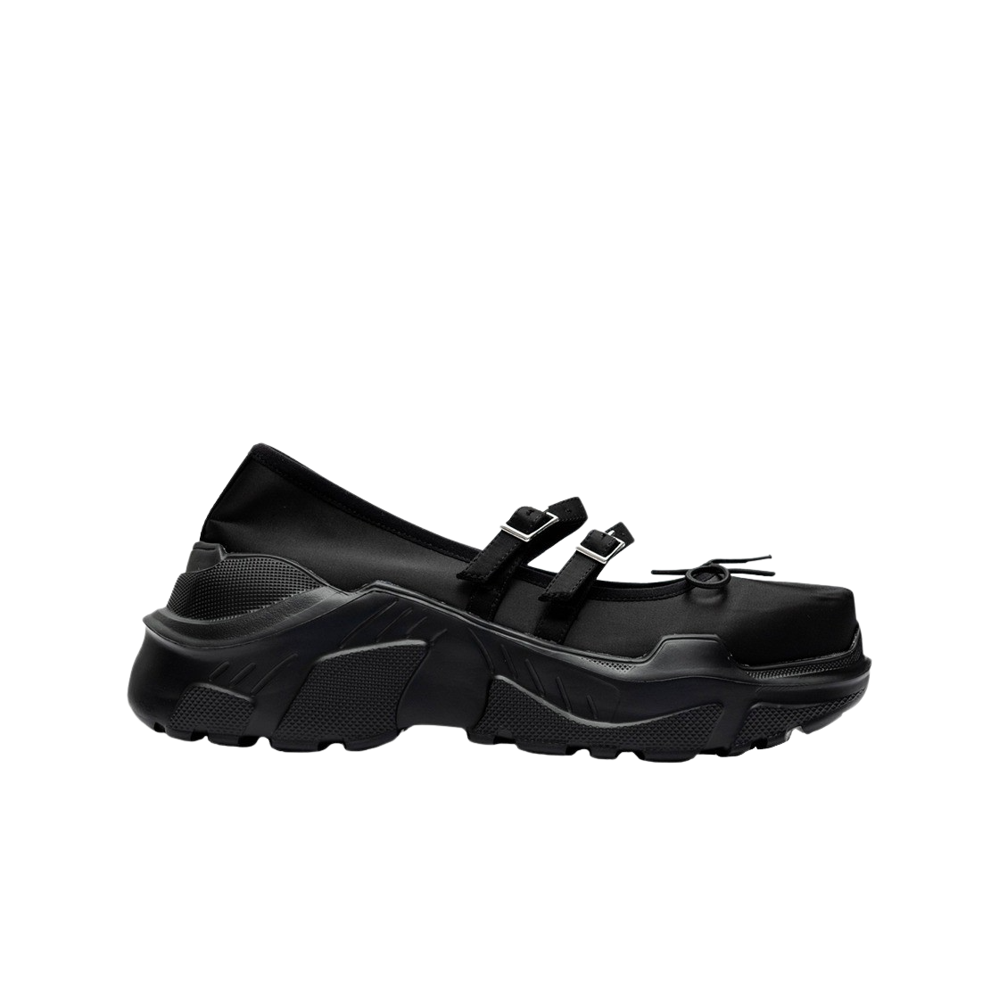 아키코아오키 지젤 사틴 블랙 블랙(Akikoaoki Women Giselle Satin Black Black)