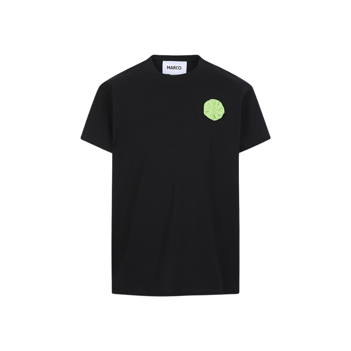 KM4BTSSMA02BK MARCO Pompom T-Shirt Black