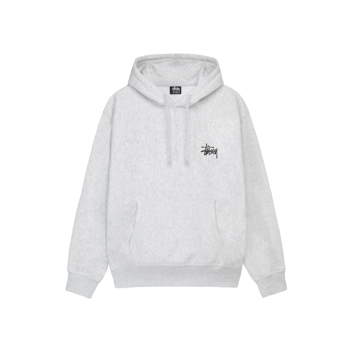 ★韓国の人気★【Stussy】★World Tour Crew Ash Heather 2024★ 스투시 베이직 스투시 후드 애쉬 헤더 | Stussy | KREAM