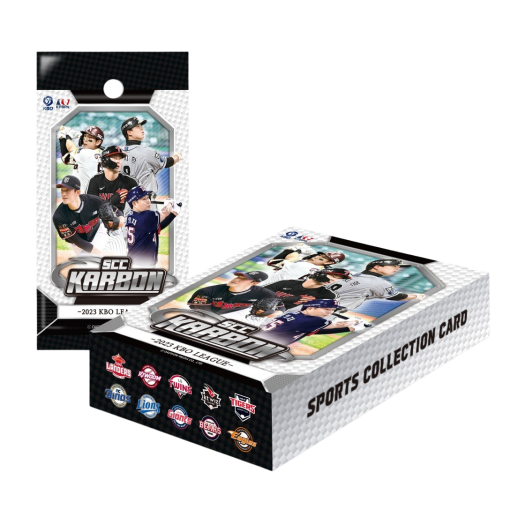 SCCKBO03 SCC 2023 KBO KARBON Trading Card Box Set - 10 Packs (1 box)