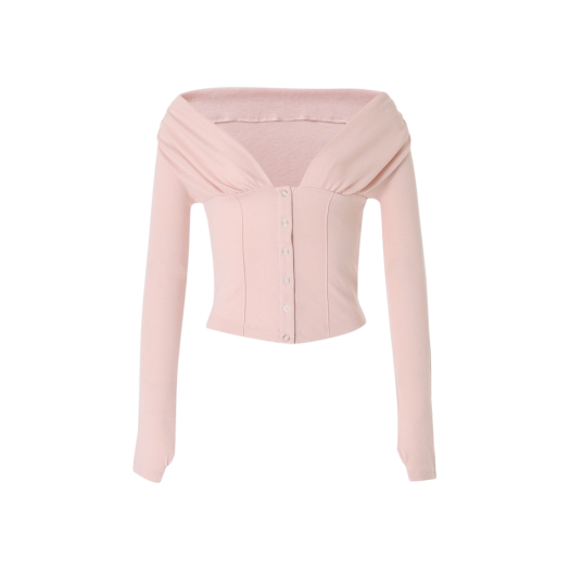 ◆Not your rose◆ Hook Square Top White NRTS0F001WH NOT YOUR ROSE】【網店限定】Hook square top (white)
