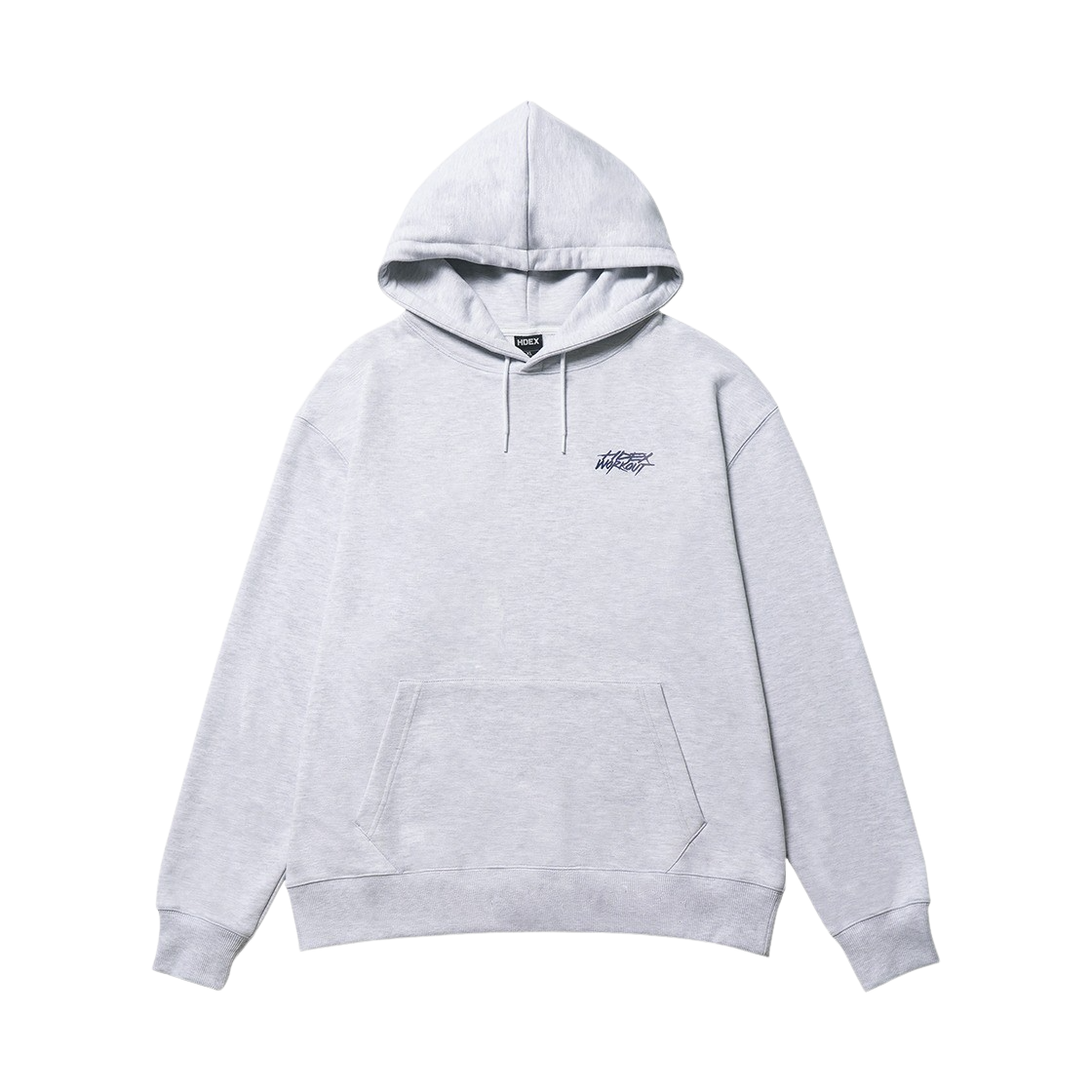 HD23FHD03M04MWH HDEX Dash Hoodie Melangewhite