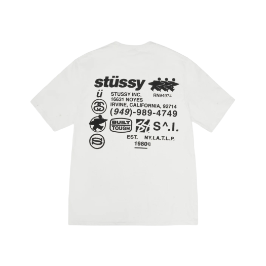스투시 캘리포니아 버드 티셔츠 화이트 | Stussy | KREAM