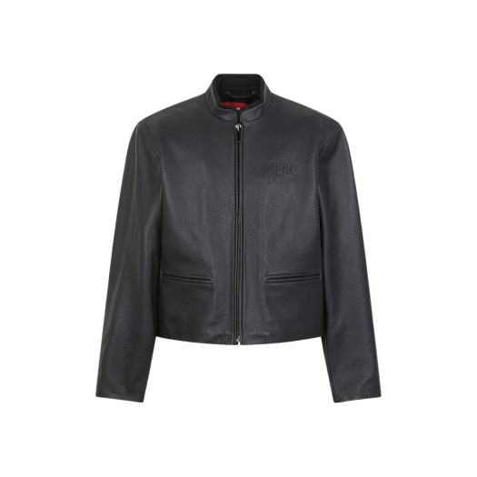 KM4BOTL2C26BK 032c Attrition Leather Jacket Black