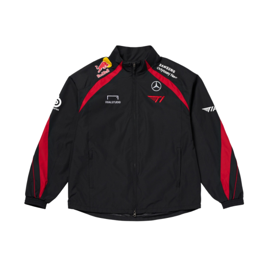 T1 UNIFORM GOALSTUDIO フード付きジャケット ZOFGK Goal Studio T1 2024 Uniform World Champions Jacket White