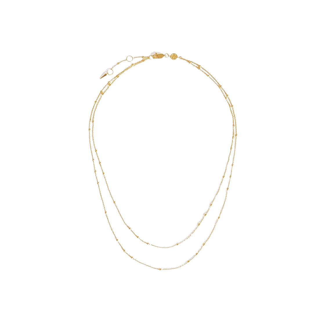 KW4CJENMM07GD Missoma Double Chain Gold - 24FW