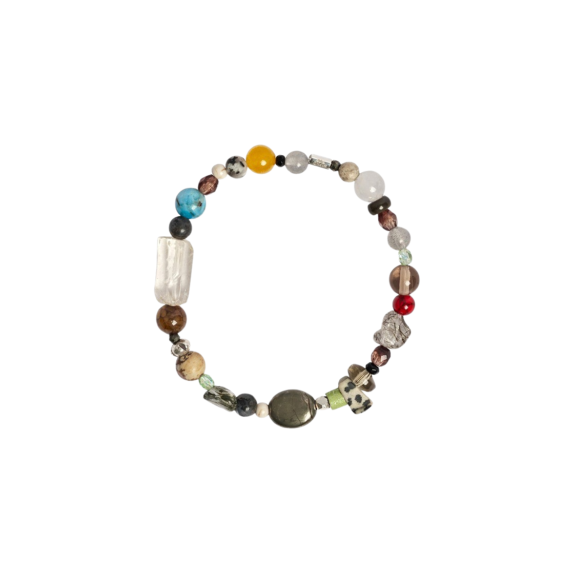 H24SSB03SV-MT-02/03/04 Hypnotize Gemstone Mix Bracelet