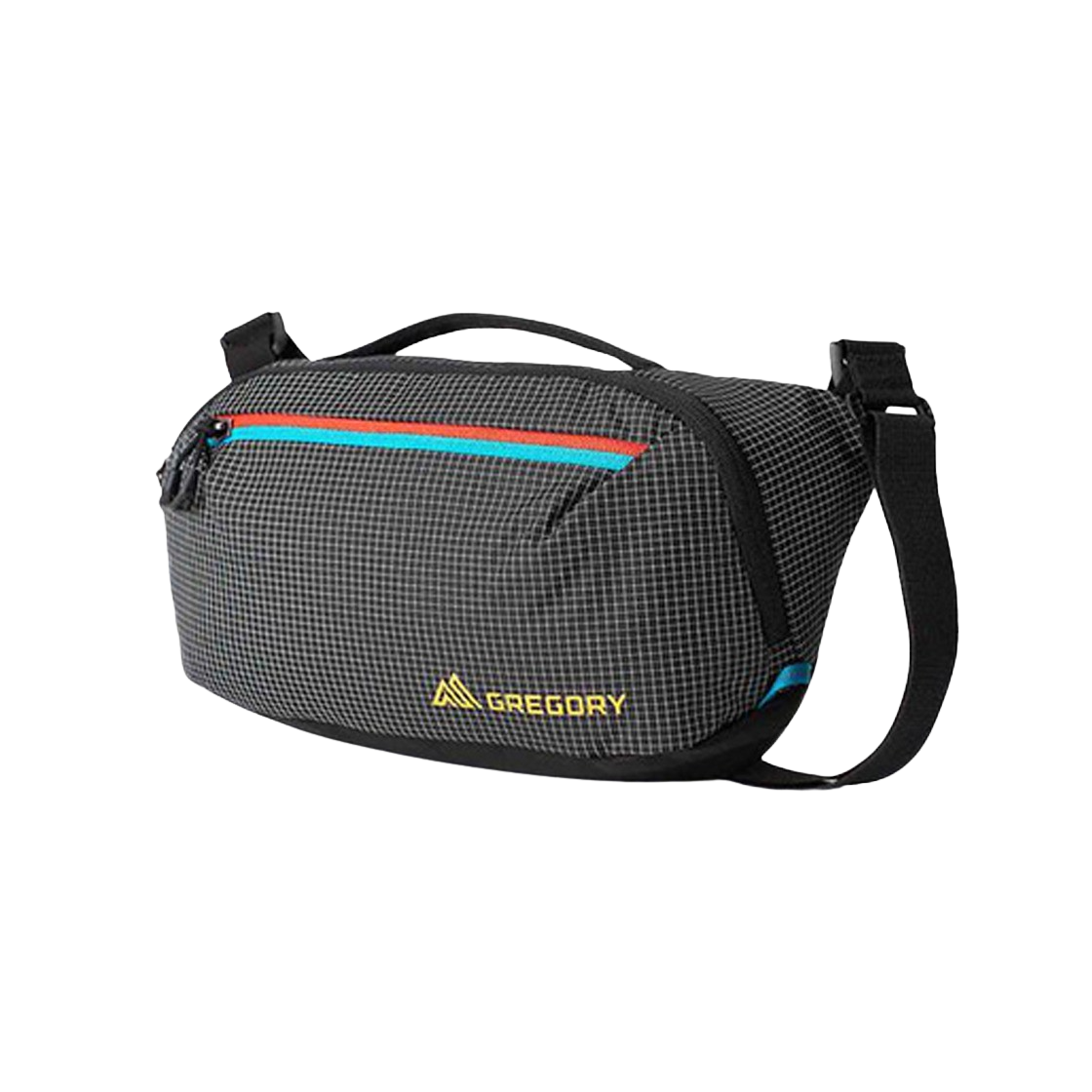 43J59019 Gregory Nano Shoulder Bag Techno Black - 대표 이미지 #1