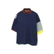 Fumito Ganryu Graffiti Polo Shirt Navy