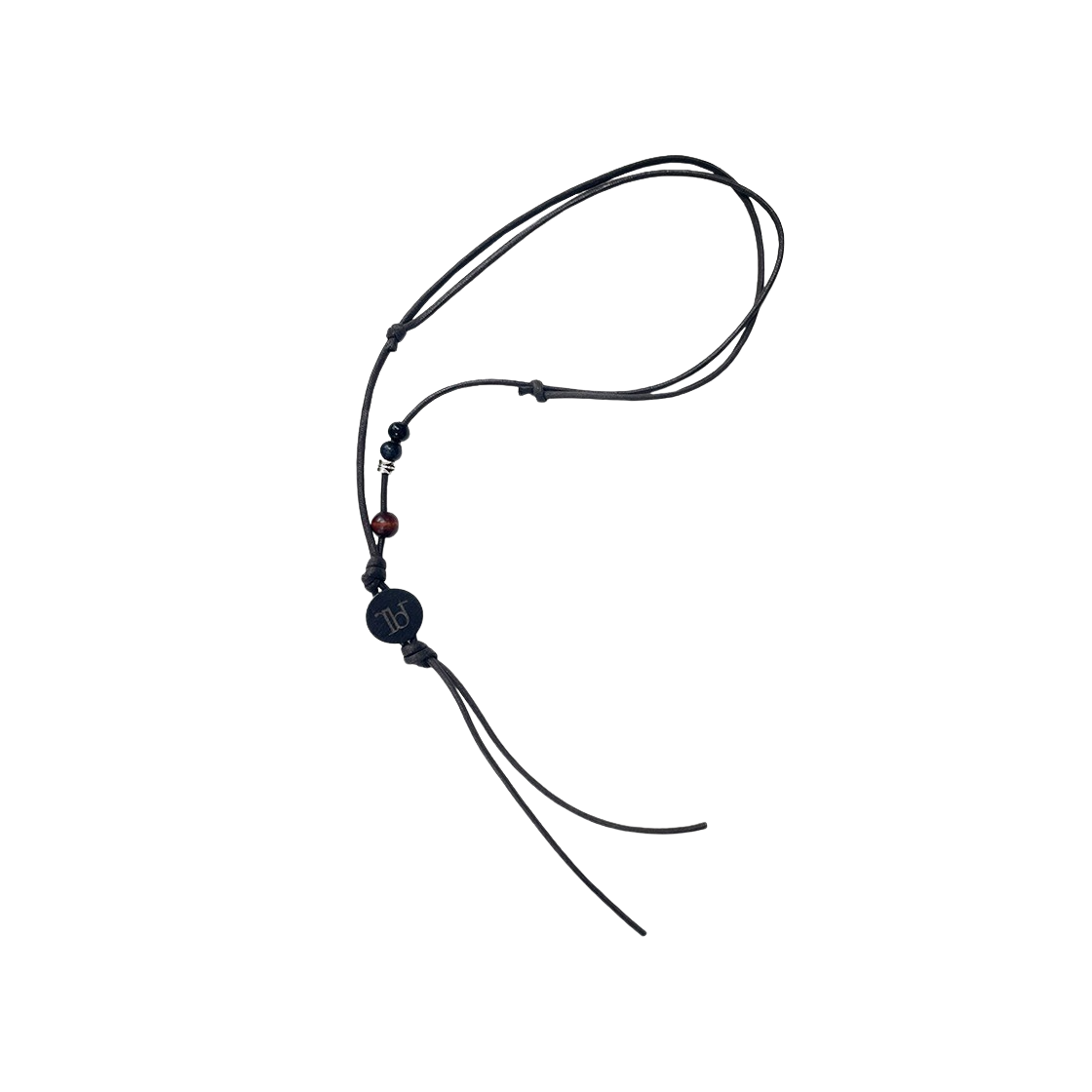 루바티 우든 토큰 네크리스 브라운(Rubati Wooden Token Necklace Brown)