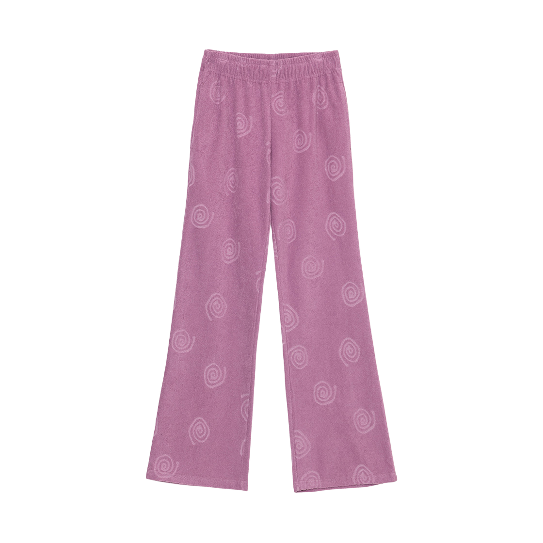 ◇ENZO BLUES◇ Terry Eddy Banding Bootcut Pants Lilac 엔조블루스 테리 에디 밴딩 부츠컷 팬츠 라일락 | ENZO BLUES