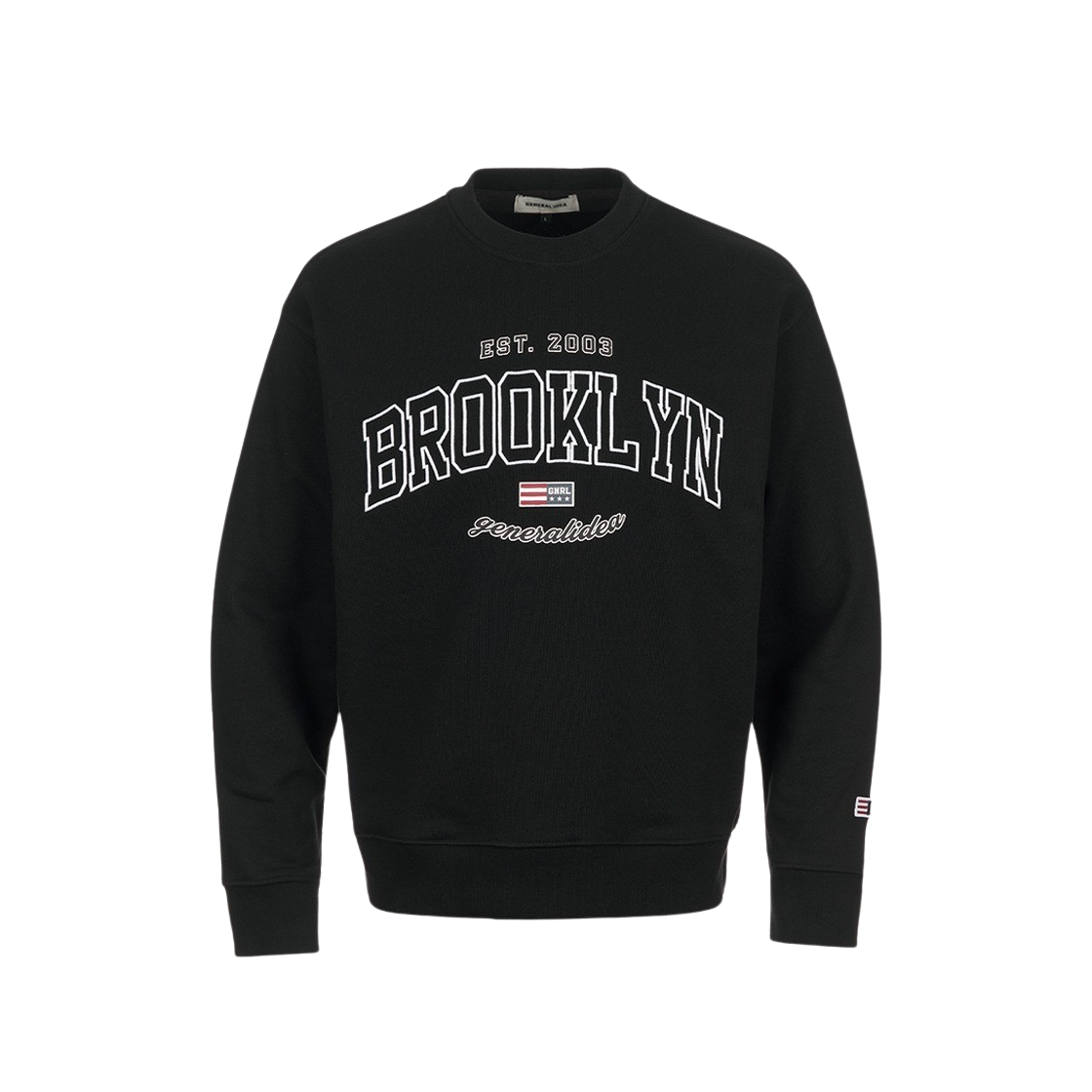 SBD1U02008BKM General Idea Unisex Brooklyn Cosy Mtm Black - 대표 이미지 #1