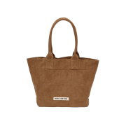 Der koffer Shopper Suede MD Brown