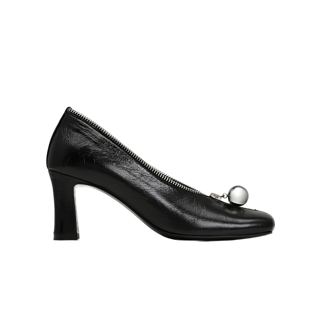 에핑글러 실버 볼 힐 블랙(Epingler Silver Ball Heel Black)