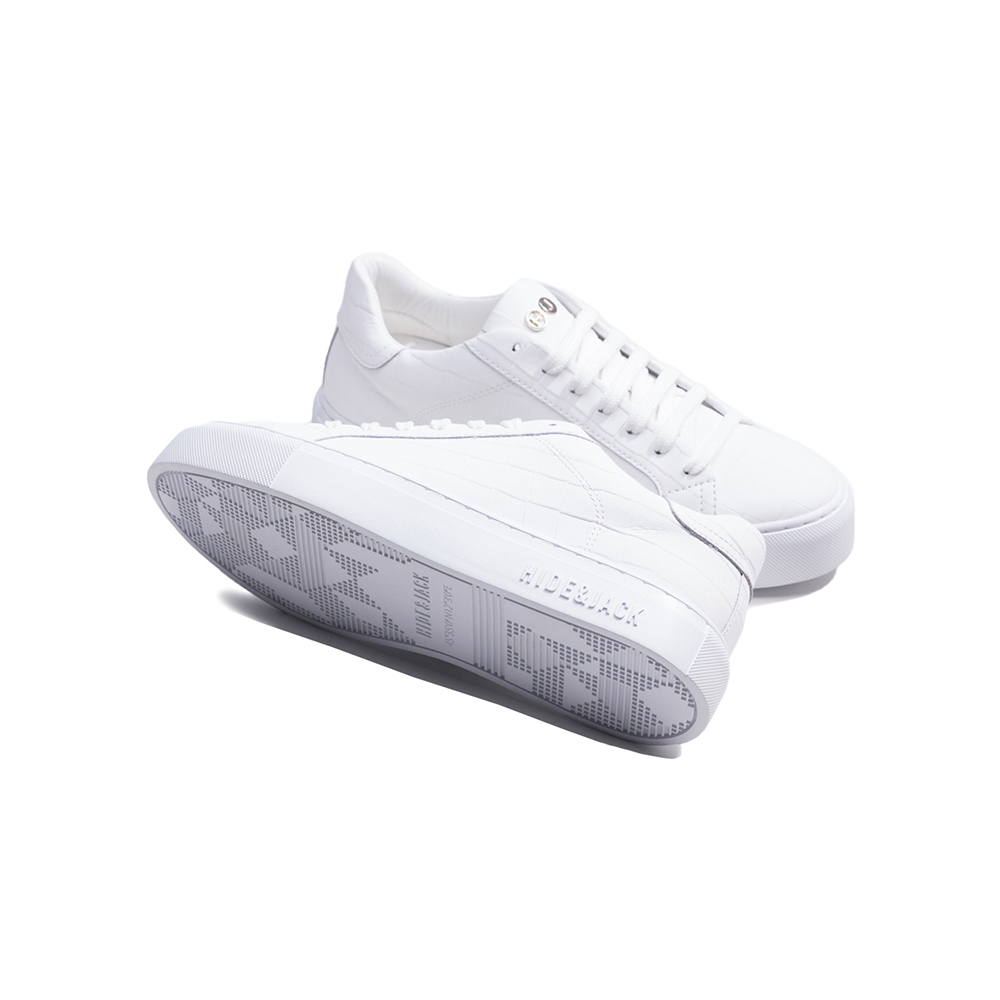 하이드앤잭 에센스 크로코 스니커즈 화이트(Hide&Jack Essence Croco Line Sneakers White) - 6