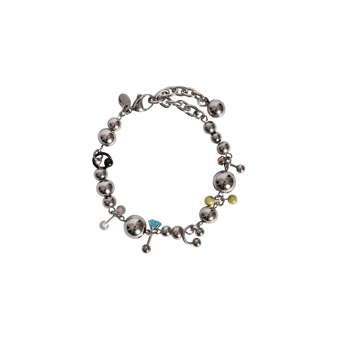 H24SSB01SG-MT-06 Hypnotize Ball Connecting Piercing Bracelet