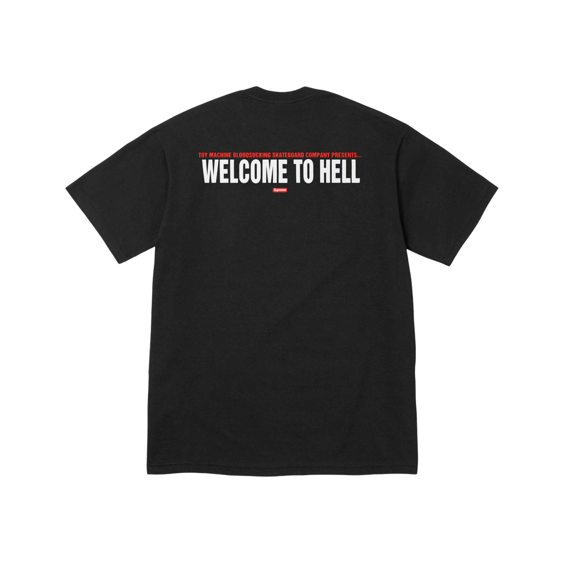 【Supreme x ToyMachine】Welcome To Hell T-Shirt★Light Pine Supreme Supreme x Toy Machine Welcome To Hell Tee 'Light