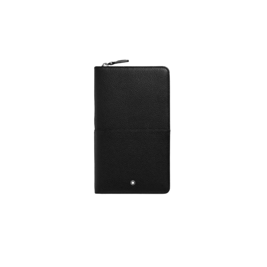Montblanc Meisterstuck Soft Grain Leather Travel Wallet Black