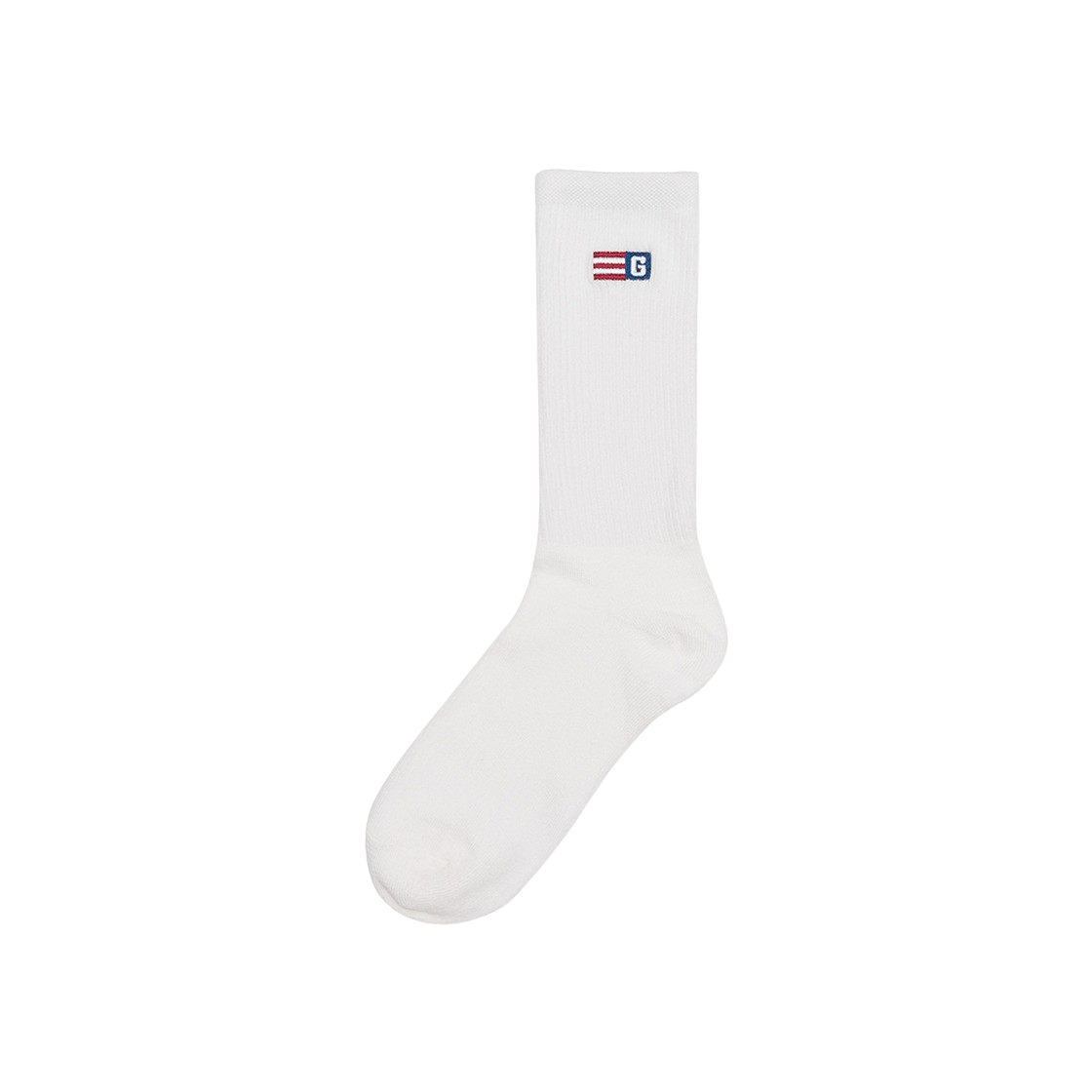 SBD2U95004WH General Idea Unisex Logo Point Socks White - 대표 이미지 #1