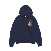 Thevinylhouse Cat Hoodie Navy