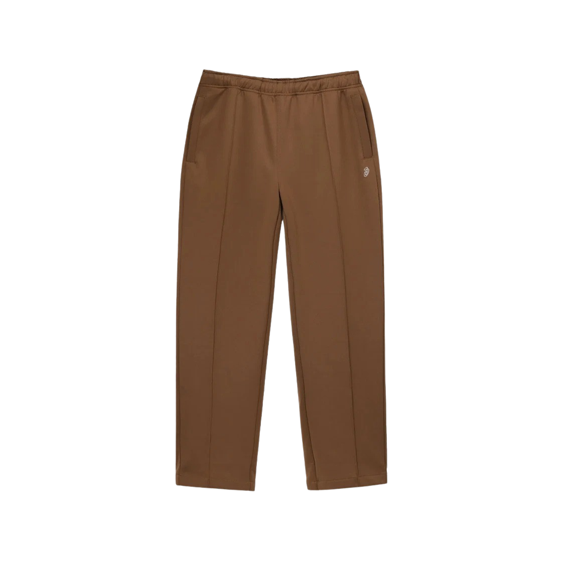 KM4APALST235BR Stussy Poly Track Pants Brown
