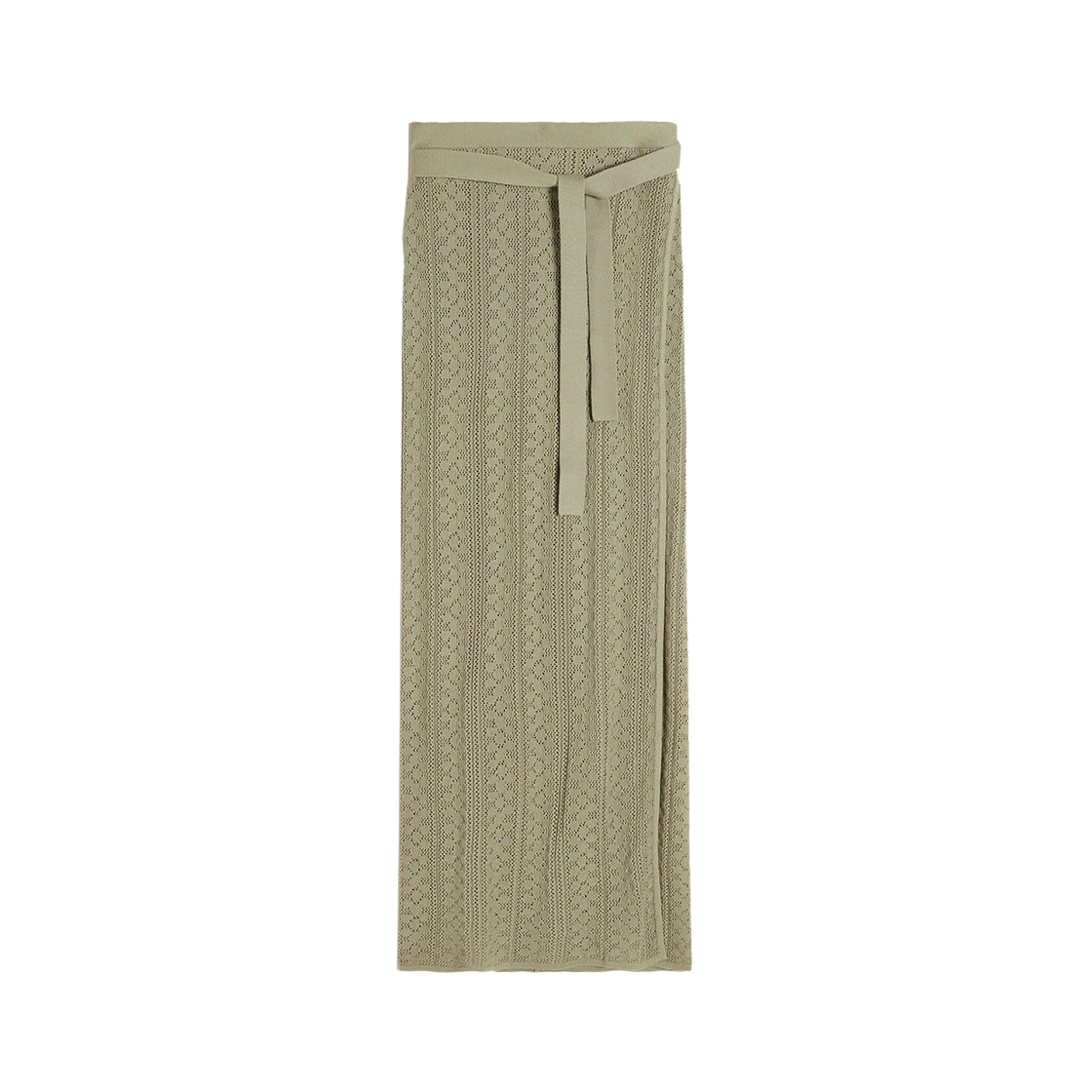 홀츠베일러 우먼 켈프 크로셰 니트 스커트 틸(Holzweiler Women Kelp Crochet Knit Skirt Teal)