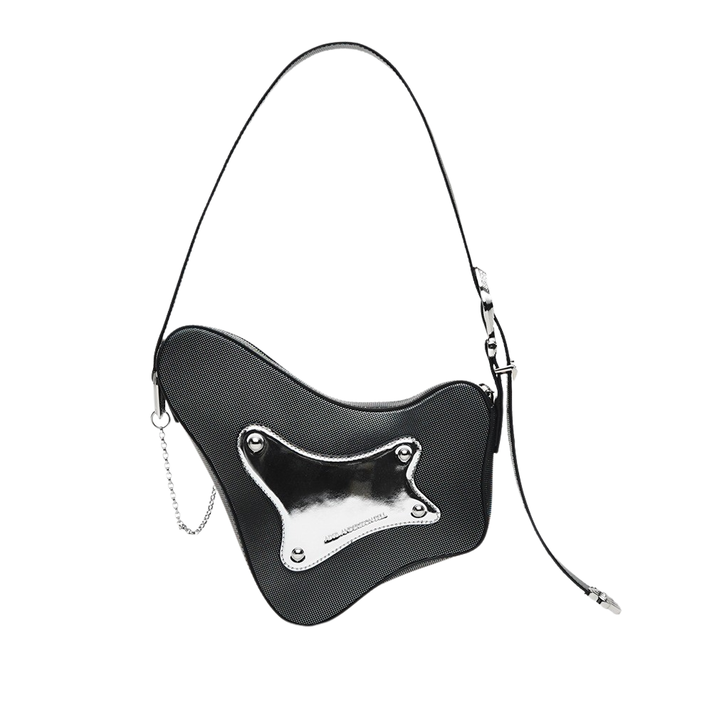 aaa367w(SILVER BLACK) ADSB Andersson Bell Hardcore Guitar Bag Silver Black