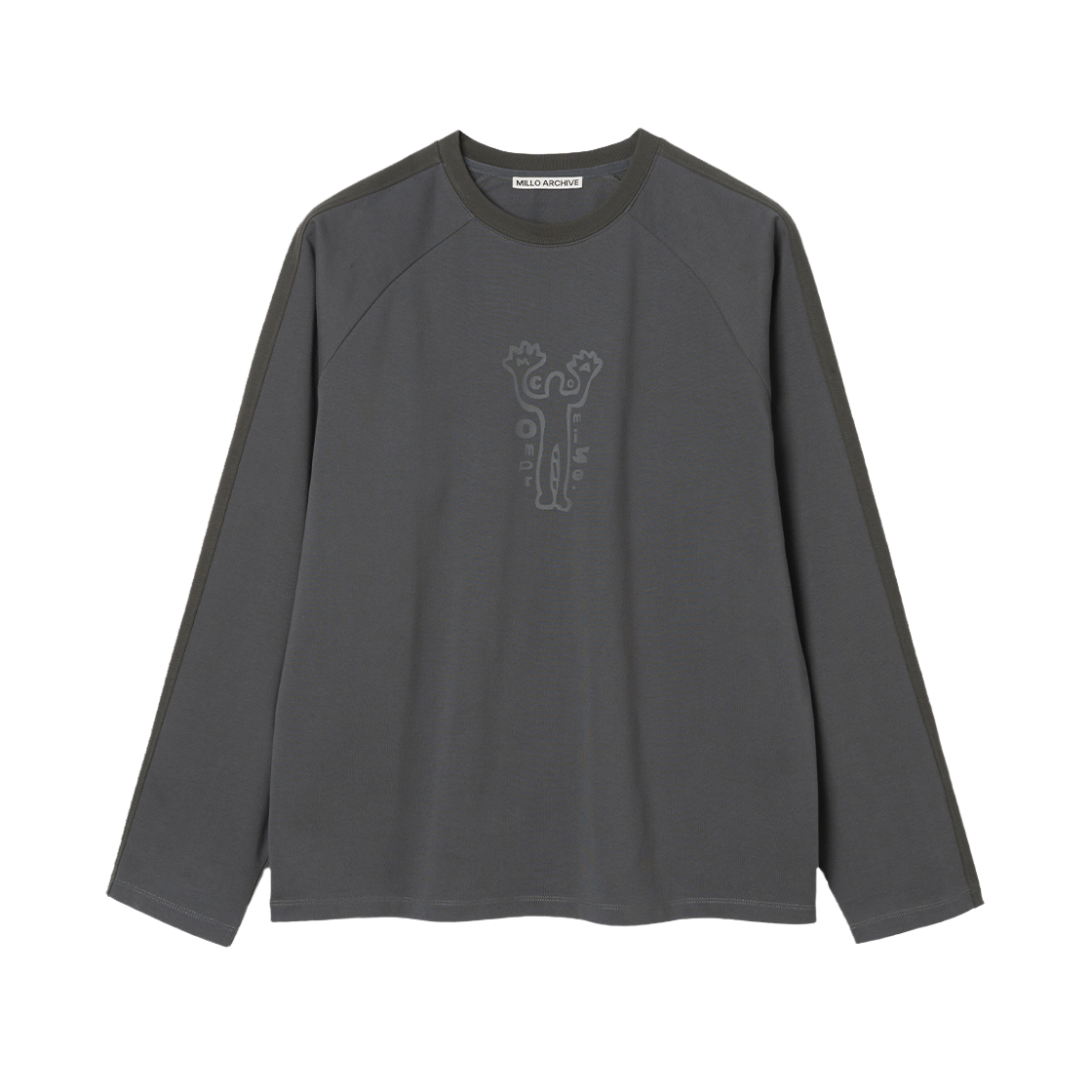 밀로 아카이브 투 타입 클럼피 롱 슬리브 차콜