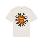 Kenzo Orange Classic T-Shirt Off White