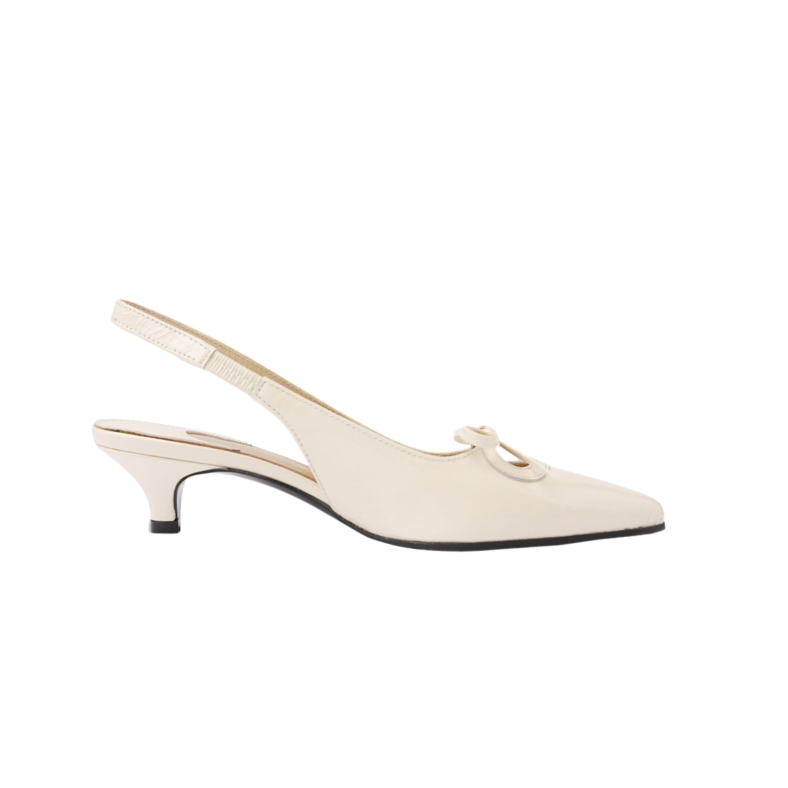 240 size62177 APOA Venda Sling-Back Pumps Off White
