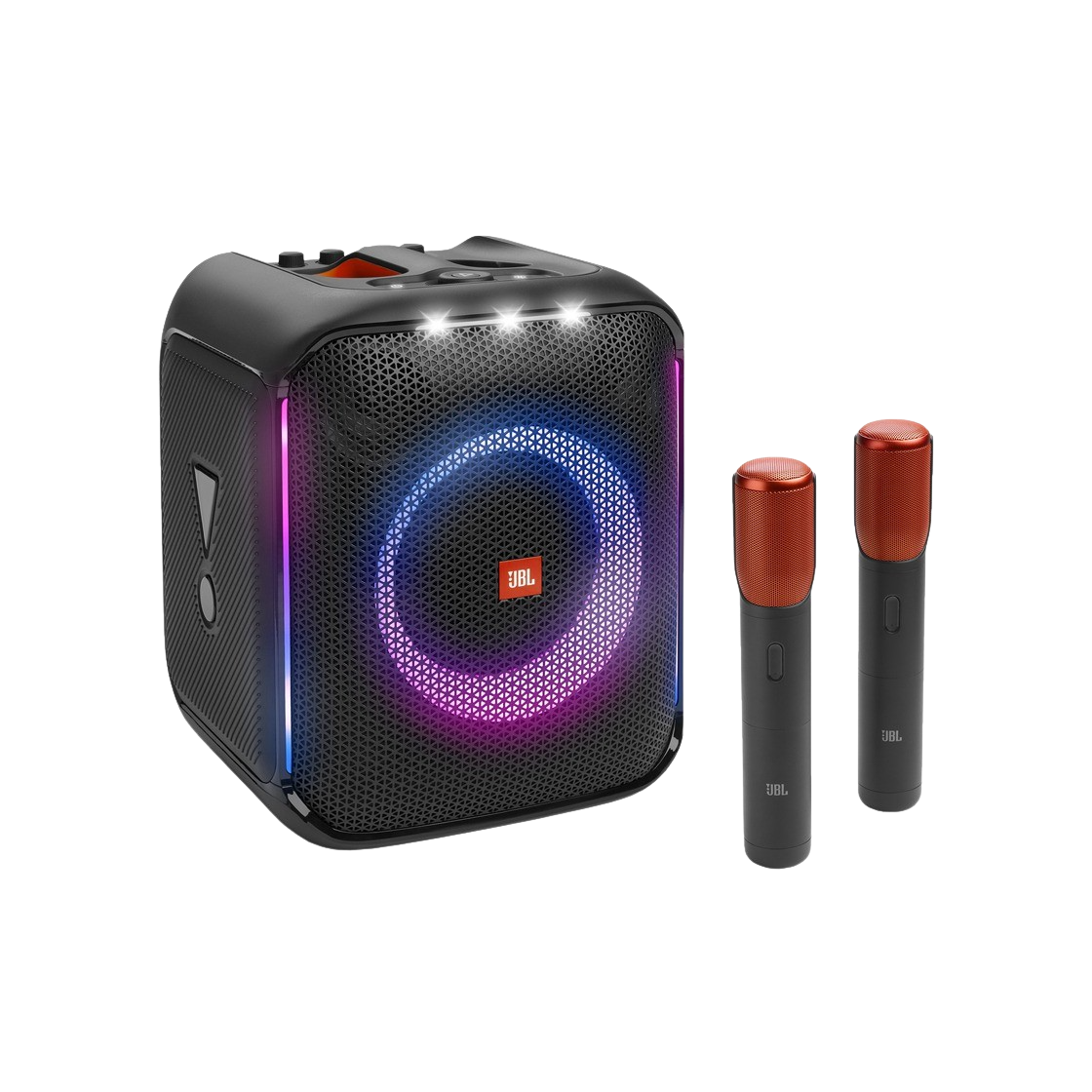 제이비엘 PARTYBOX ENCORE 파티박스 앙코르 블루투스 스피커 노래방 마이크 2개 포함