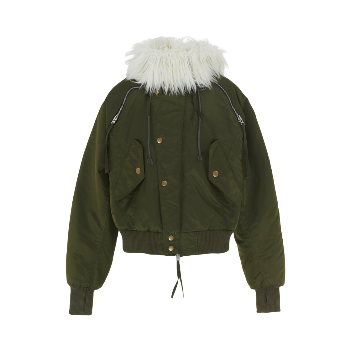 24fw7 Surgery Back Forth N2B Jumper Khaki