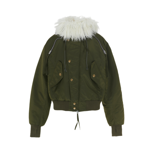 24fw7 Surgery Back Forth N2B Jumper Khaki