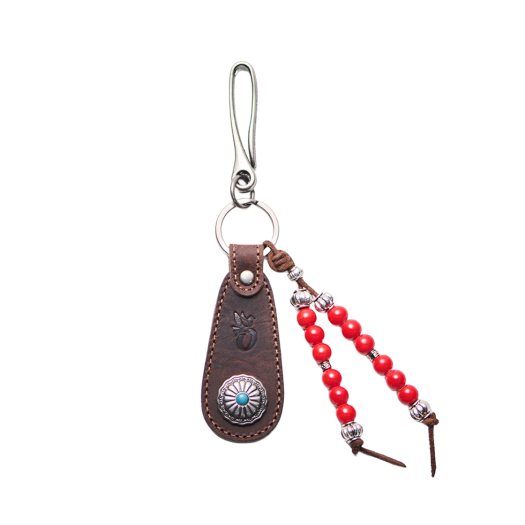 24FWAC002BR Ogarp Signature Concho Keychain Ver.2