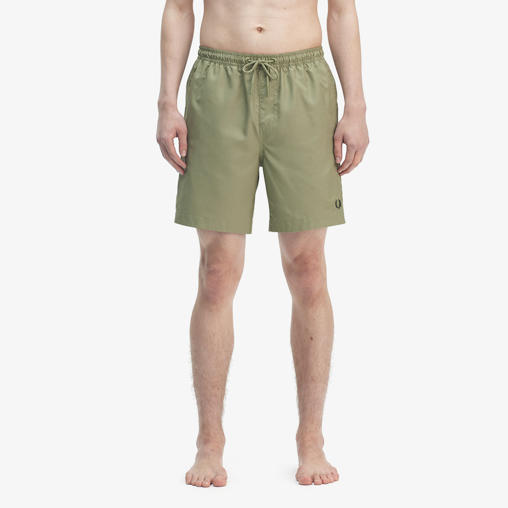 프레드페리 클래식 스윔쇼츠 올리브 민트(Fred Perry Classic Swimshort Olive Mint) - 2