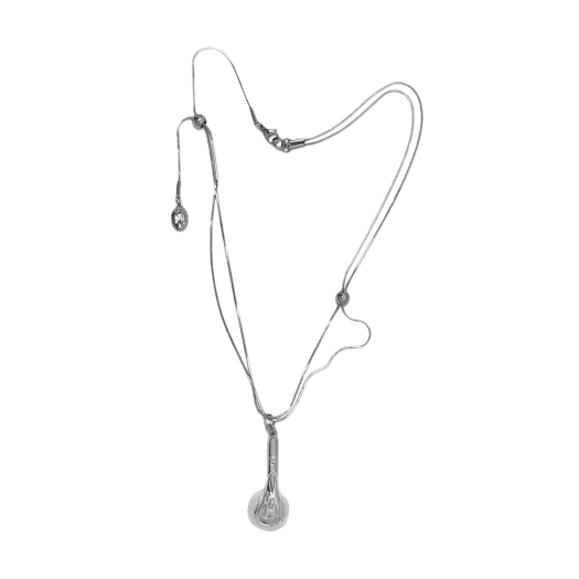 24HS49SVOS [KREAM 단독] Kashiko x SENTIMENTS Layered Slide Earphone Necklace