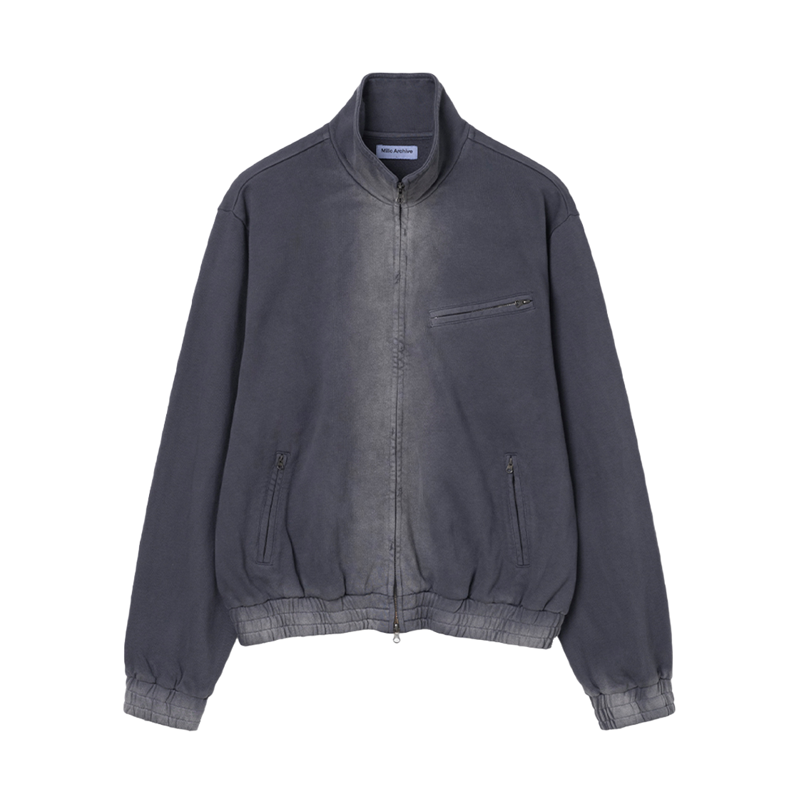 밀로 아카이브 크레이들 스웻 자켓 워시드 인디고